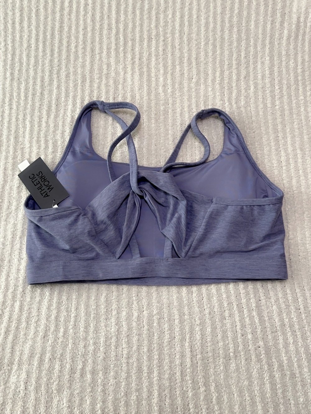 Athletic Works Women’s Buttercore Sport Bra Lilac - Picture 8 of 10
